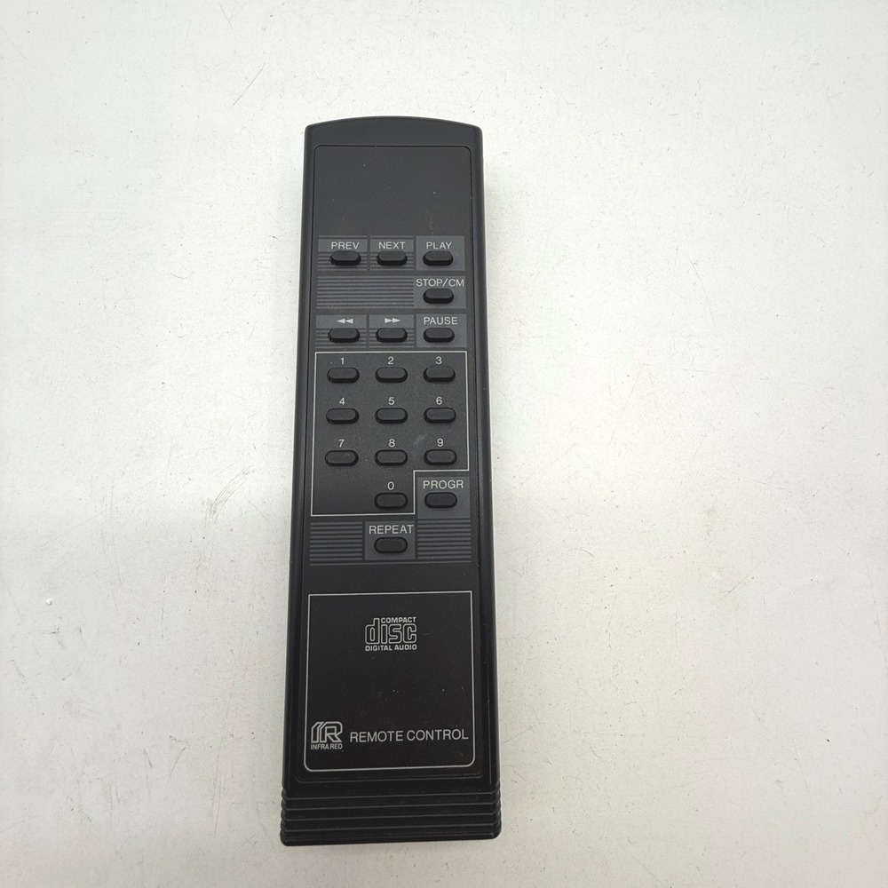 Vintage IR Remote Control for Compact Disc Digital‎ Audio CD Player Black